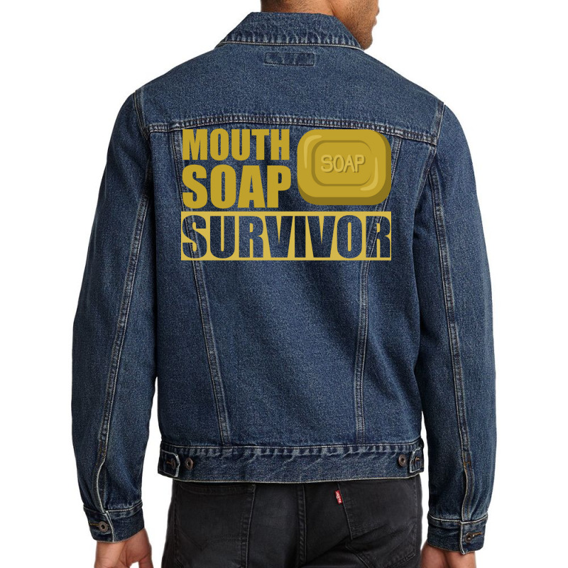 Mouth Soap Survivor Men Denim Jacket | Artistshot