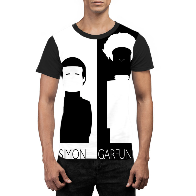 Simon And Garfunkel B&w Graphic T-shirt | Artistshot