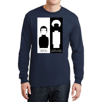 Simon And Garfunkel B&w Long Sleeve Shirts | Artistshot