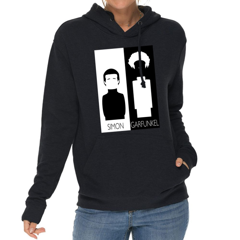 Simon And Garfunkel B&w Lightweight Hoodie | Artistshot