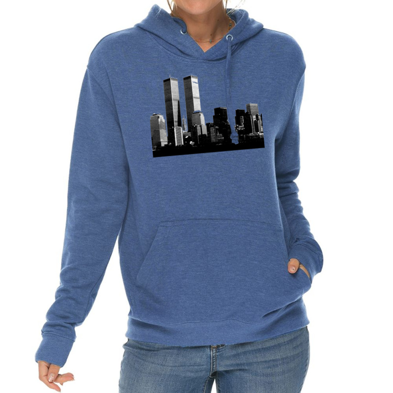 Twin Towers Lightweight Hoodie | Artistshot