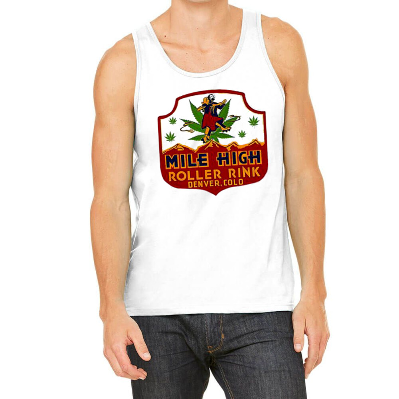 Mile High Roller Rink Tank Top | Artistshot