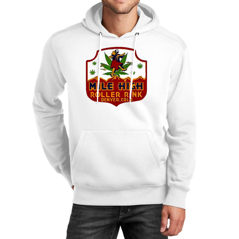 Mile High Roller Rink Unisex Hoodie | Artistshot