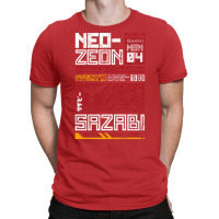 Neo Zeon   Mobile Suit Sazabi   Vintage Distressed T-shirt | Artistshot