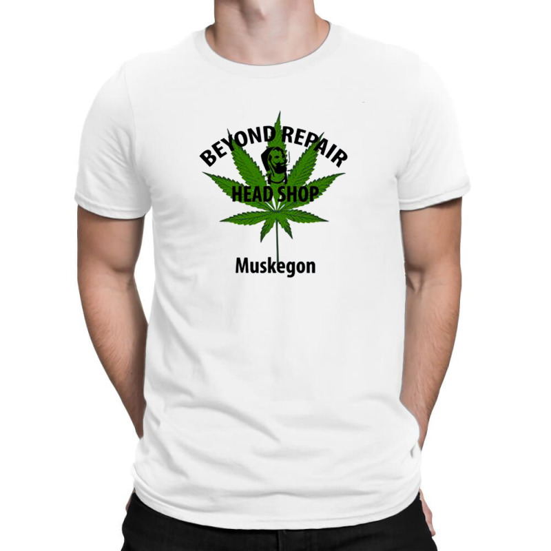 Muskegon Michigan Beyond Repair Head Shop T-shirt | Artistshot