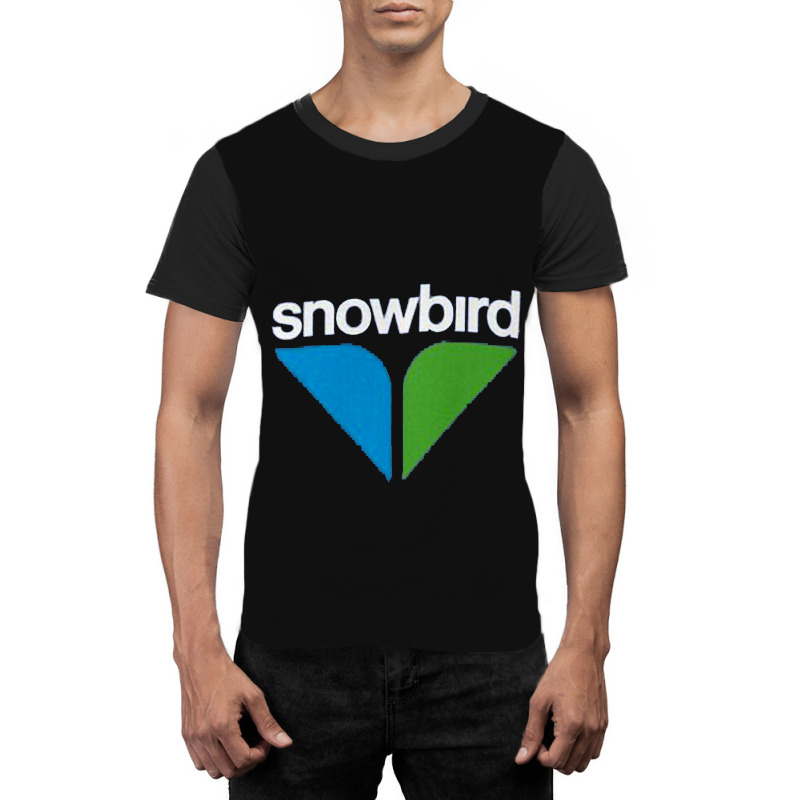 Snowbird Ski Graphic T-shirt | Artistshot