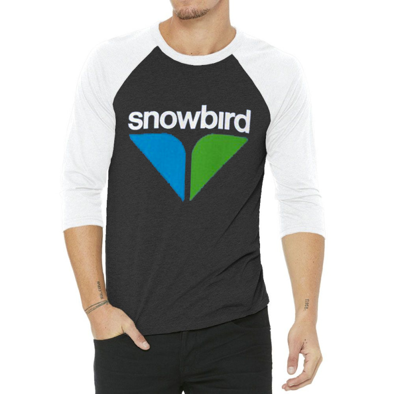 Snowbird Ski 3/4 Sleeve Shirt | Artistshot