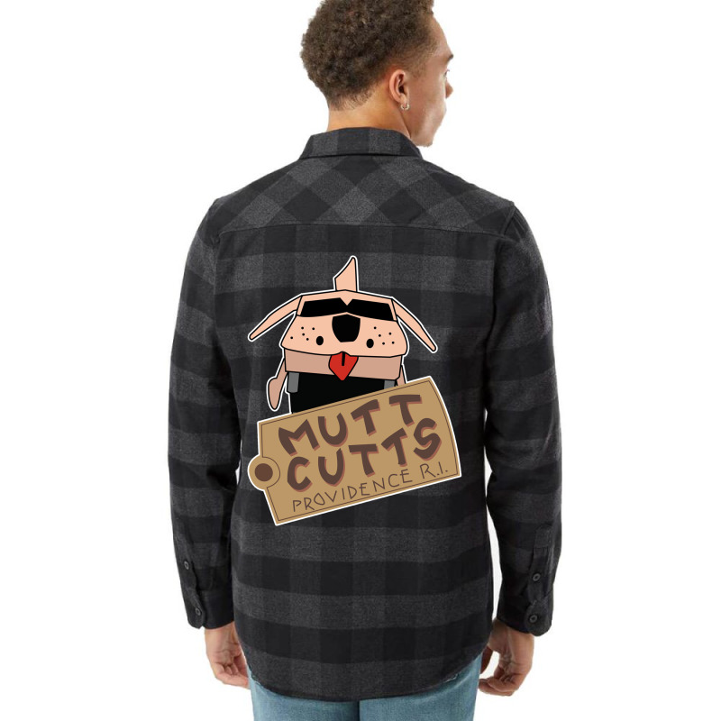 Mutt Cutts Providence Rhode Island Flannel Shirt by delhayeidai | Artistshot