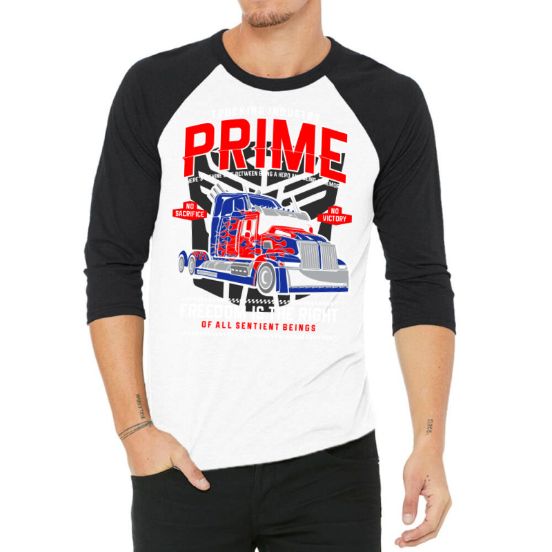 Optimus Prime 3/4 Sleeve Shirt | Artistshot