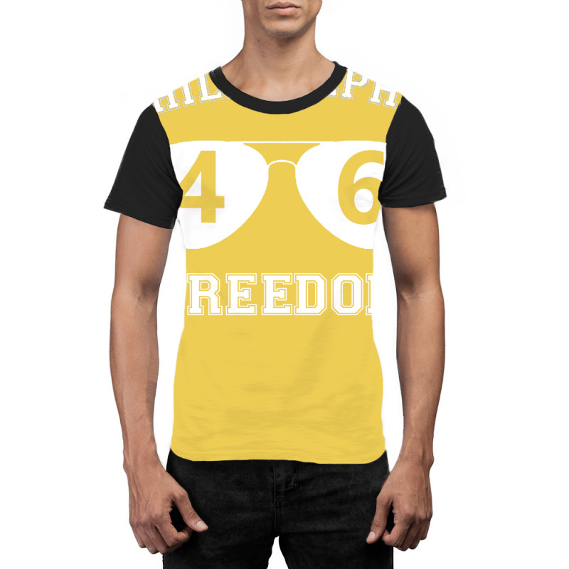 Philadelphia Freedom   Biden 46 Graphic T-shirt | Artistshot