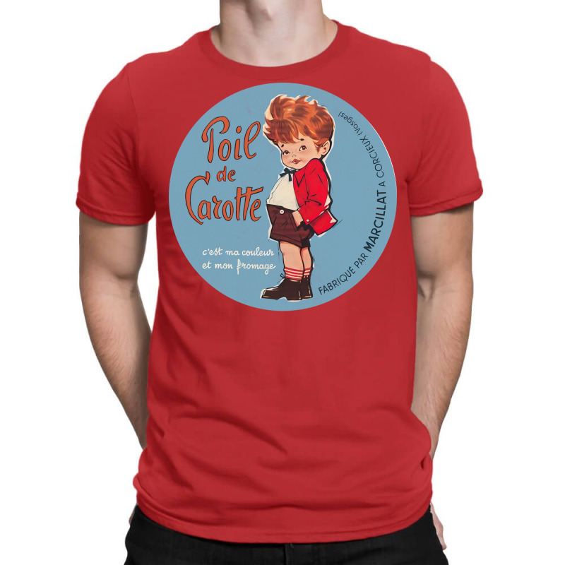 Poil De Carotte    Vintage Francophile Cheese Labe T-shirt | Artistshot