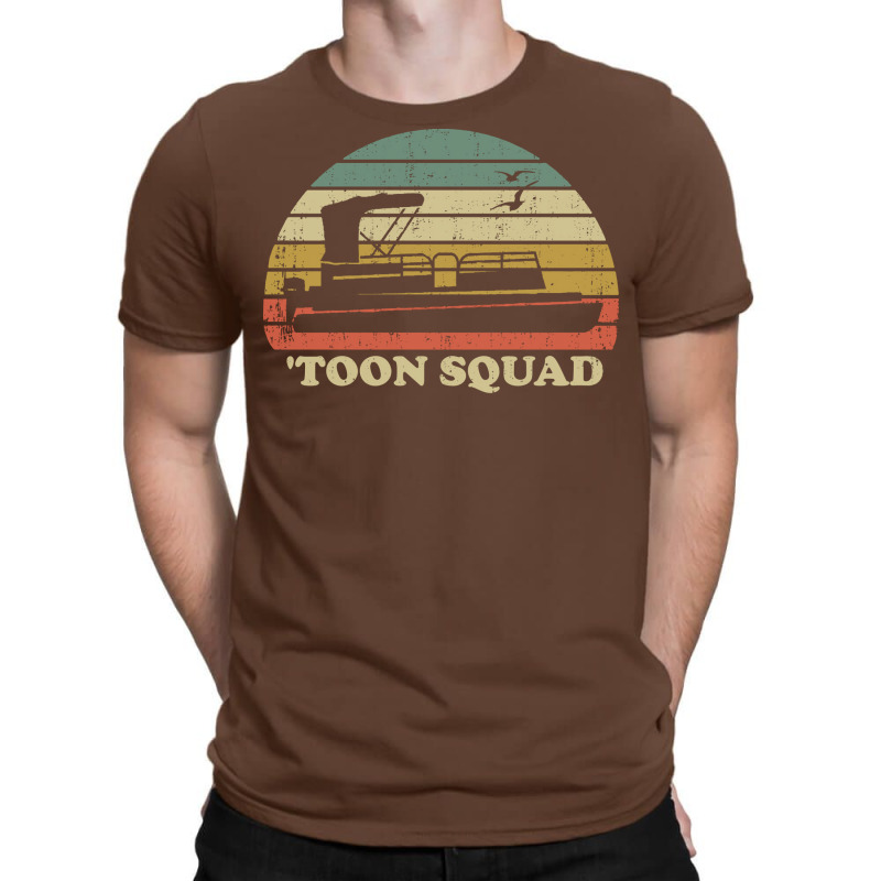 Pontoon Boat Toon Squad Vintage Retro T-shirt | Artistshot