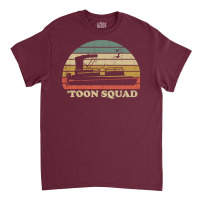 Pontoon Boat Toon Squad Vintage Retro Classic T-shirt | Artistshot