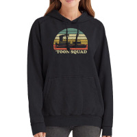 Pontoon Boat Toon Squad Vintage Retro Vintage Hoodie | Artistshot