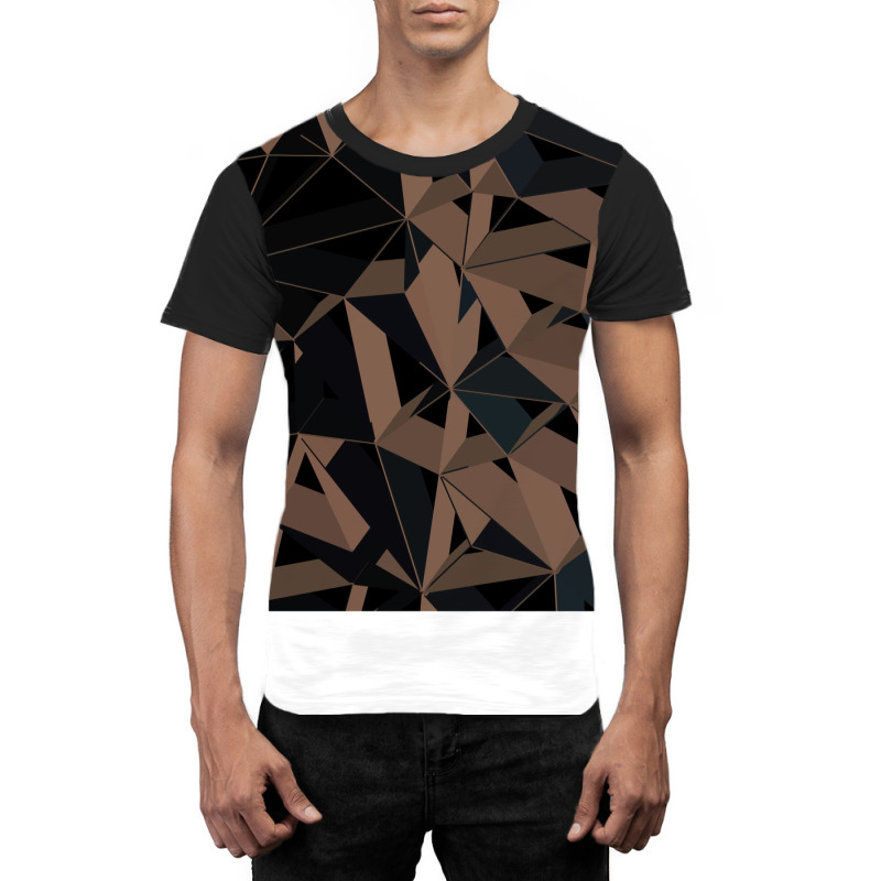 3d Futuristic Geo Bg Viii Cute Graphic T-shirt | Artistshot