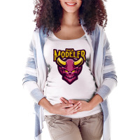 Data Modeler Guru Hipster Maternity Scoop Neck T-shirt | Artistshot