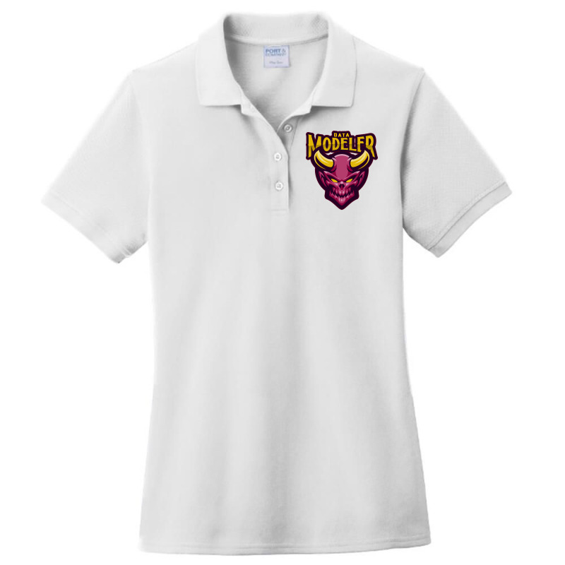 Data Modeler Guru Hipster Ladies Polo Shirt by lhedideuricp | Artistshot