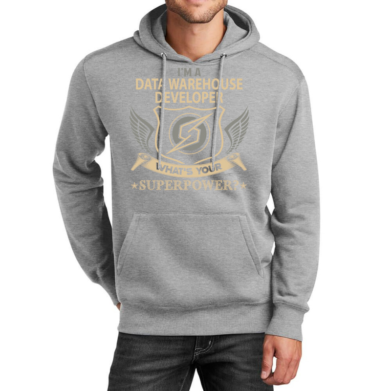 Data Warehouse Developer T  Superpower Gift Item T Unisex Hoodie | Artistshot