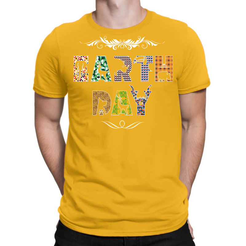 Earth Day Hipster Red T-Shirt by qiyamtorlesp | Artistshot