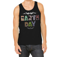 Earth Day Hipster Red Tank Top | Artistshot