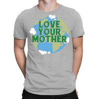 Earth Day Music Blue Hipster T-shirt | Artistshot