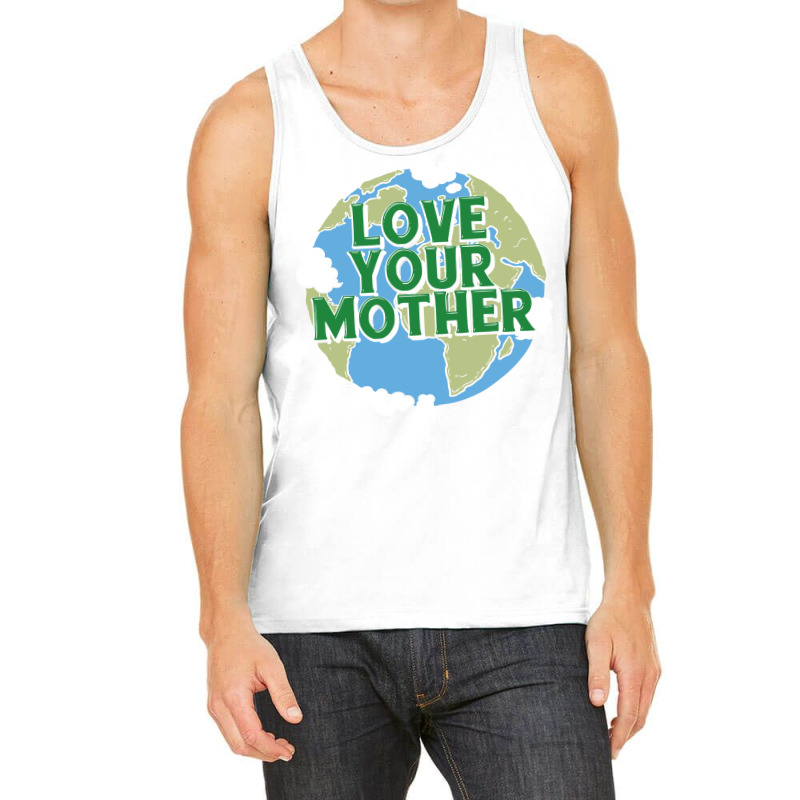 Earth Day Music Blue Hipster Tank Top | Artistshot