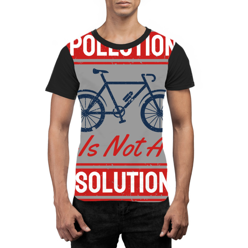 Earth Day No More Pollution Graphic T-shirt by azawadfedinx | Artistshot