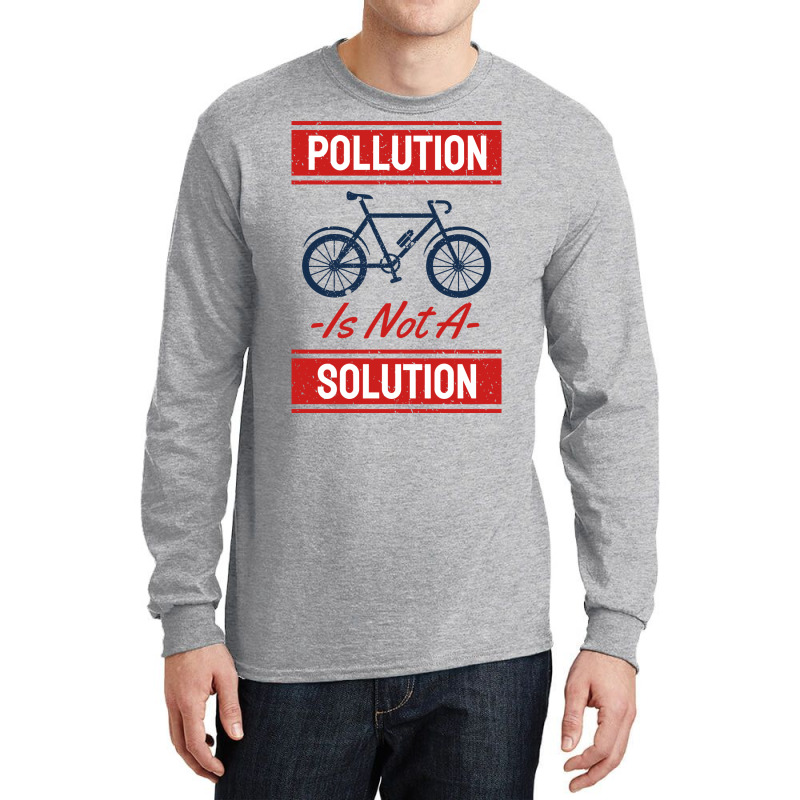 Earth Day No More Pollution Long Sleeve Shirts by azawadfedinx | Artistshot