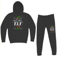 Im The Equestrian Elf Funny Cute Xmas Christmas Gi Hoodie & Jogger Set | Artistshot