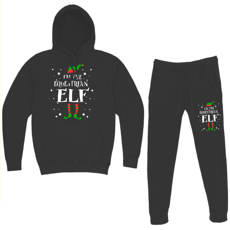 Im The Equestrian Elf Funny Cute Xmas Christmas Gi Hoodie & Jogger set by lodenbuduanf | Artistshot