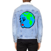 Mother Earth Aesthetic Boy Unisex Sherpa-lined Denim Jacket | Artistshot