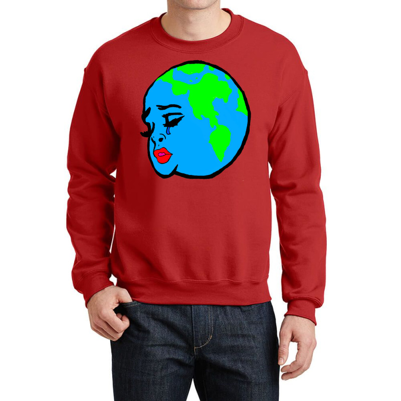 Mother Earth Aesthetic Boy Crewneck Sweatshirt by qiyamtorlesp | Artistshot