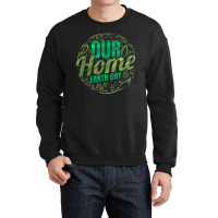 Our Home In Asian Style For Earth Day Girl Crewneck Sweatshirt | Artistshot