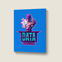 The Power Of A Data Modeler Nature Portrait Canvas Print | Artistshot