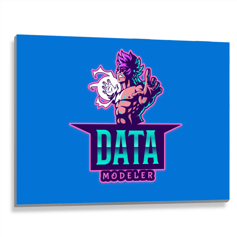 The Power Of A Data Modeler Nature Metal Print Horizontal | Artistshot