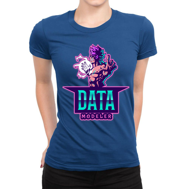 The Power Of A Data Modeler Nature Ladies Fitted T-Shirt by tbkmavugoc | Artistshot