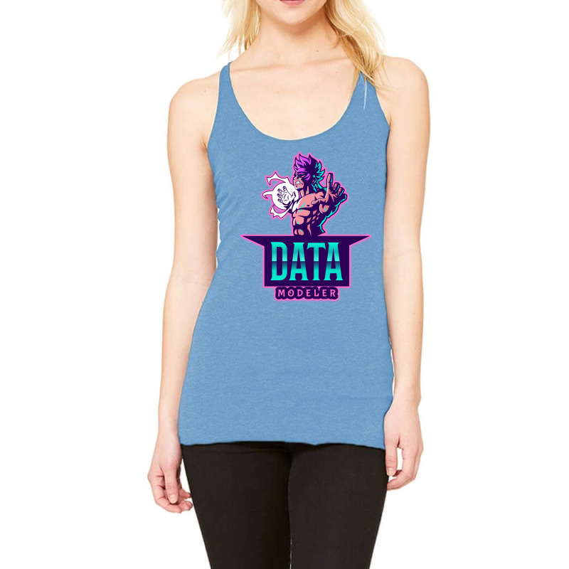 The Power Of A Data Modeler Nature Racerback Tank by tbkmavugoc | Artistshot