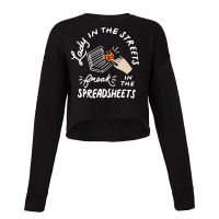 Spreadsheet Girl Cropped Sweater | Artistshot