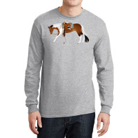 Tobiano Western Pleasure Horse Equine Rampaige Cut Long Sleeve Shirts | Artistshot