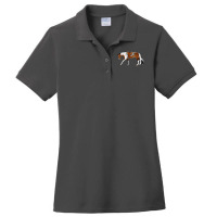 Tobiano Western Pleasure Horse Equine Rampaige Cut Ladies Polo Shirt | Artistshot