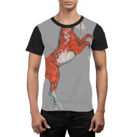 Paint Red Horse Love Aesthetic Graphic T-shirt | Artistshot