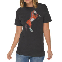 Paint Red Horse Love Aesthetic Vintage T-shirt | Artistshot