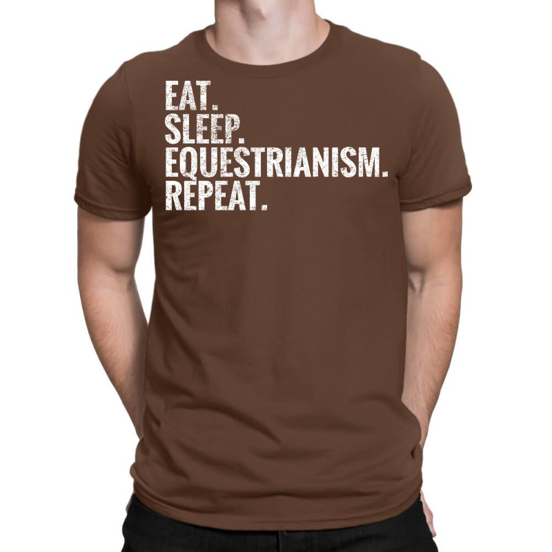 Eat Sleep Equestrianism Repeat Summer T-Shirt by peemotchalwe4 | Artistshot