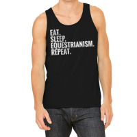 Eat Sleep Equestrianism Repeat Summer Tank Top | Artistshot