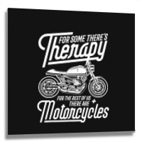 Rider Therapy Metal Print Square | Artistshot