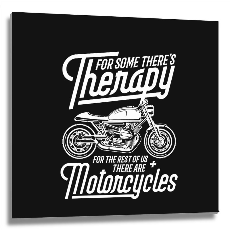 Rider Therapy Metal Print Square | Artistshot