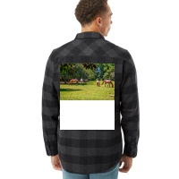 Wild Horses At Cumberland Island National Seashore Flannel Shirt | Artistshot