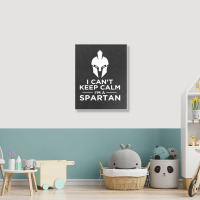 I'am Spartan Portrait Canvas Print | Artistshot