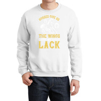 Horses Give Us The Wings We Lack Funny Crewneck Sweatshirt | Artistshot