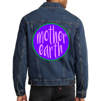 Mother Earth Aesthetic Music Men Denim Jacket | Artistshot